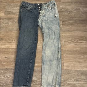 Women’s mixed wash jeans